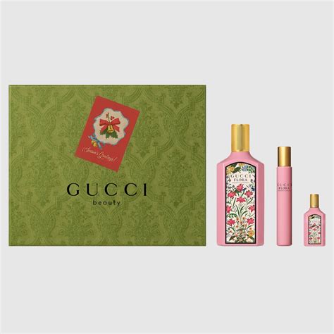 gucci flora box set|flora gorgeous gardenia gift set.